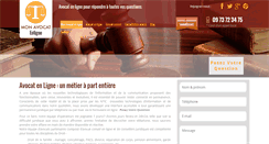 Desktop Screenshot of mon-avocat-en-ligne.net
